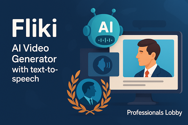 Fliki AI video creation for business