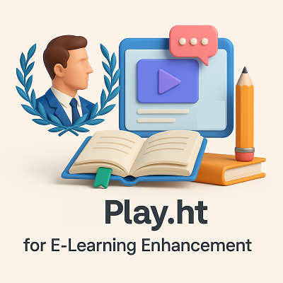 Play.ht AI for e-learning