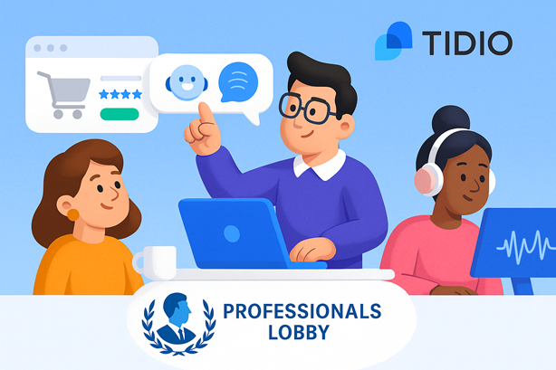 Tidio AI chatbot for e-commerce and customer support