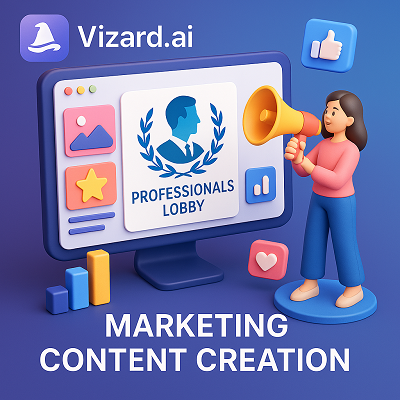 Vizard AI for marketing teams