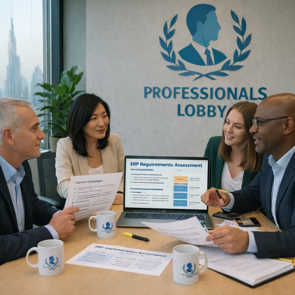 ERP requirement assessment meeting