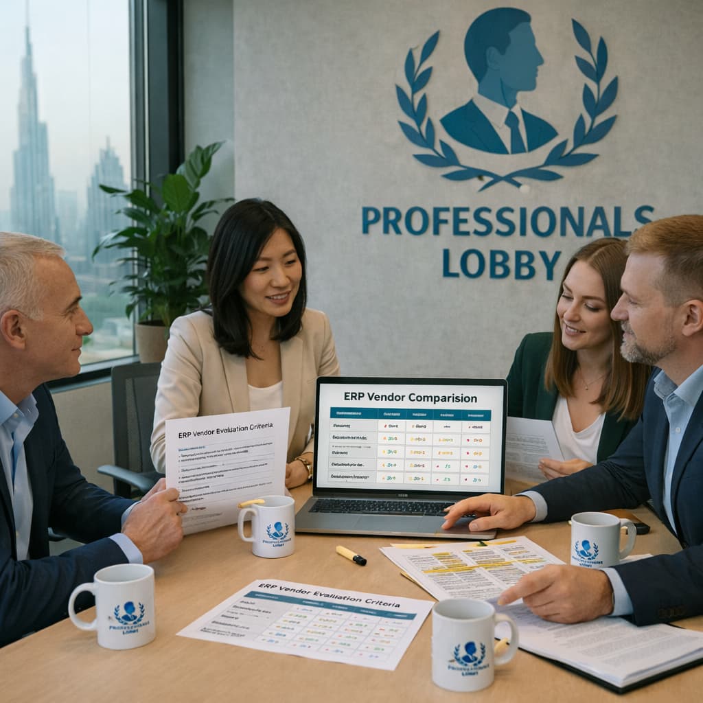 ERP vendor evaluation and comparison