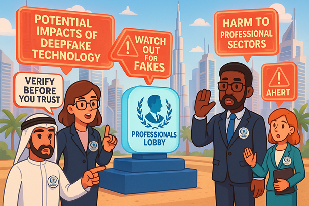 AI deepfake technology creating fake video of public figure