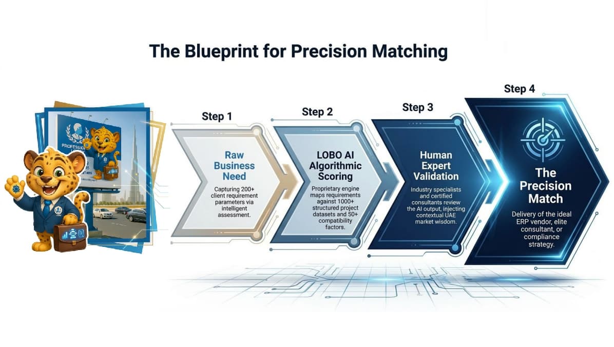 ERP Matching Intelligence Diagram