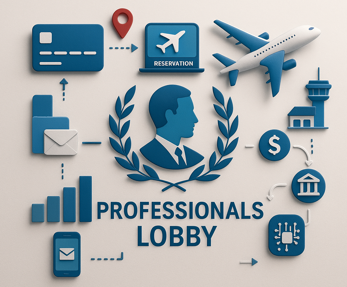 Global flight booking network visualization