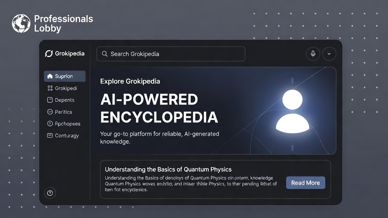 Grokipedia AI-Powered Encyclopedia Interface