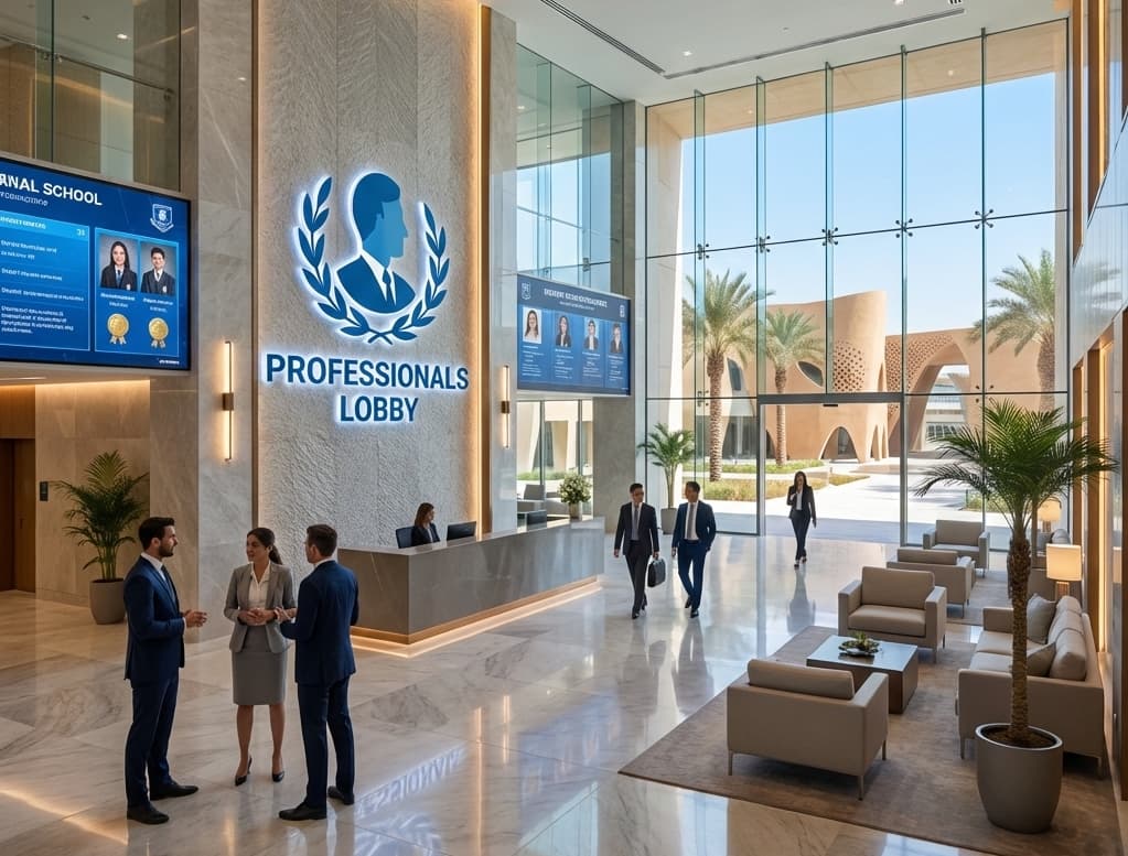 Modern school facilities in UAE