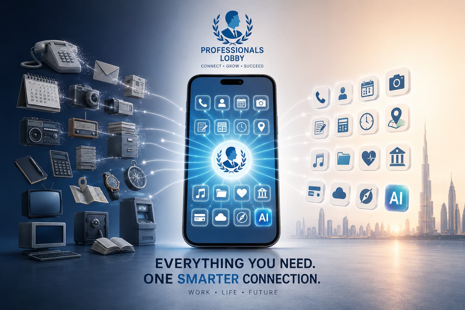 The Device That Ate the World - The cinematic evolution of the smartphone from a communication device into humanity's most powerful digital tool, replacing landlines, cameras, calendars, maps, computers, banking services, storage devices, media platforms and now integrating Artificial Intelligence