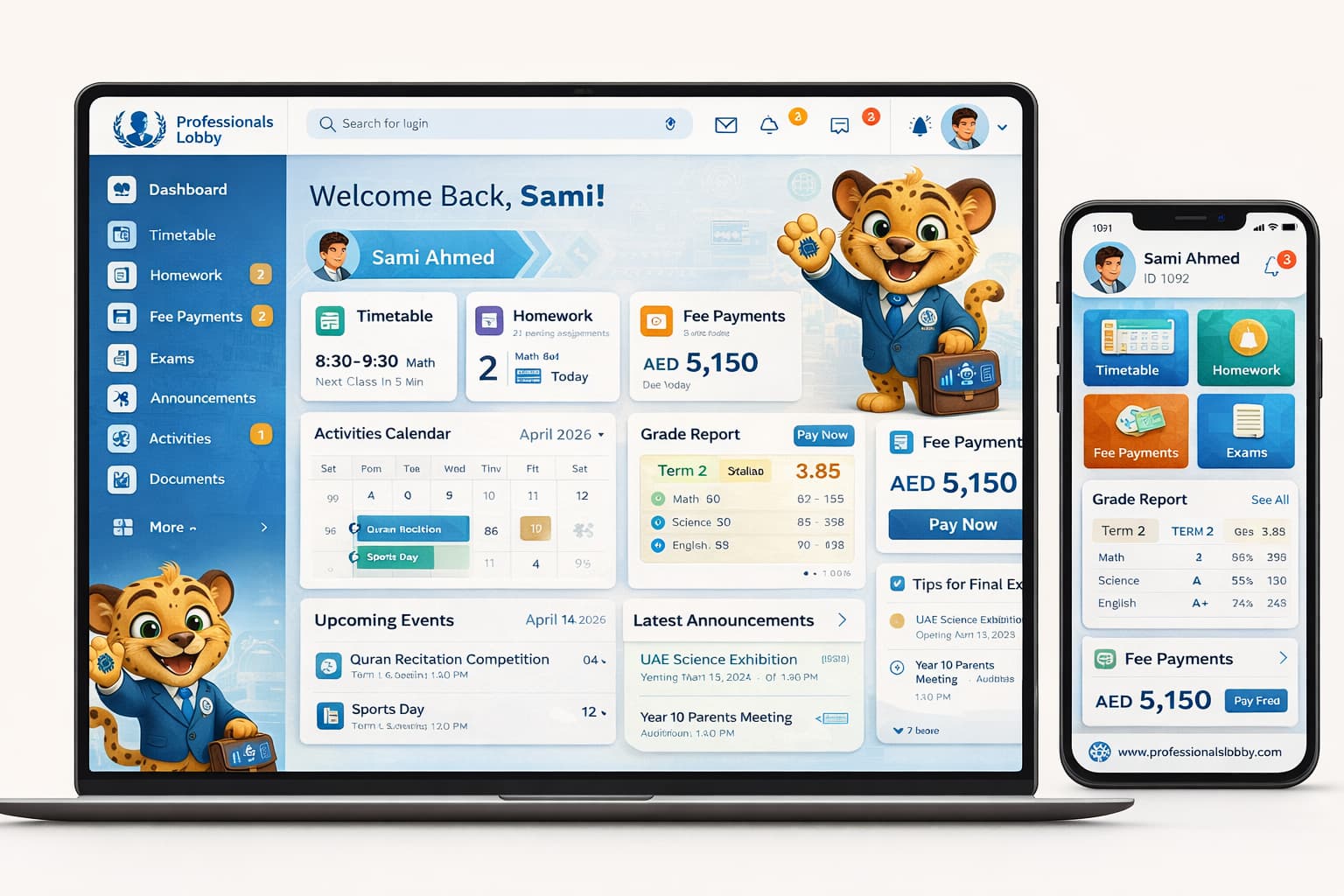 Student Parent Portal