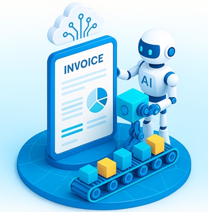 AI optimizing supply chains using invoice data